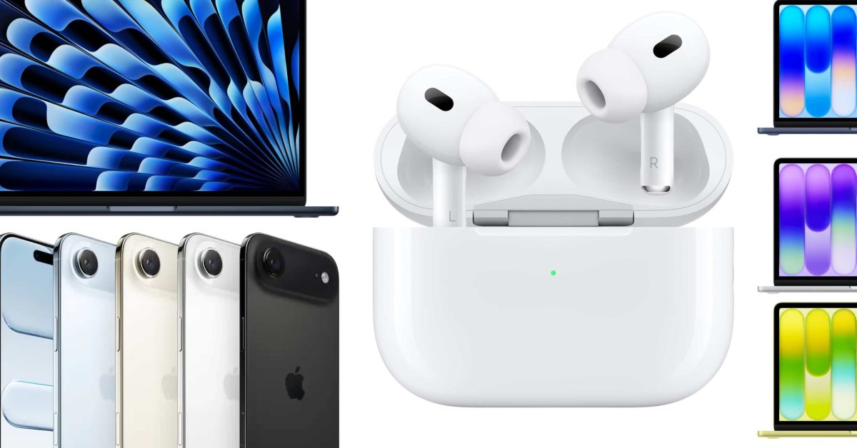 AirPods Pro 3, iPhone Air, M5 MacBook Air Deals Today