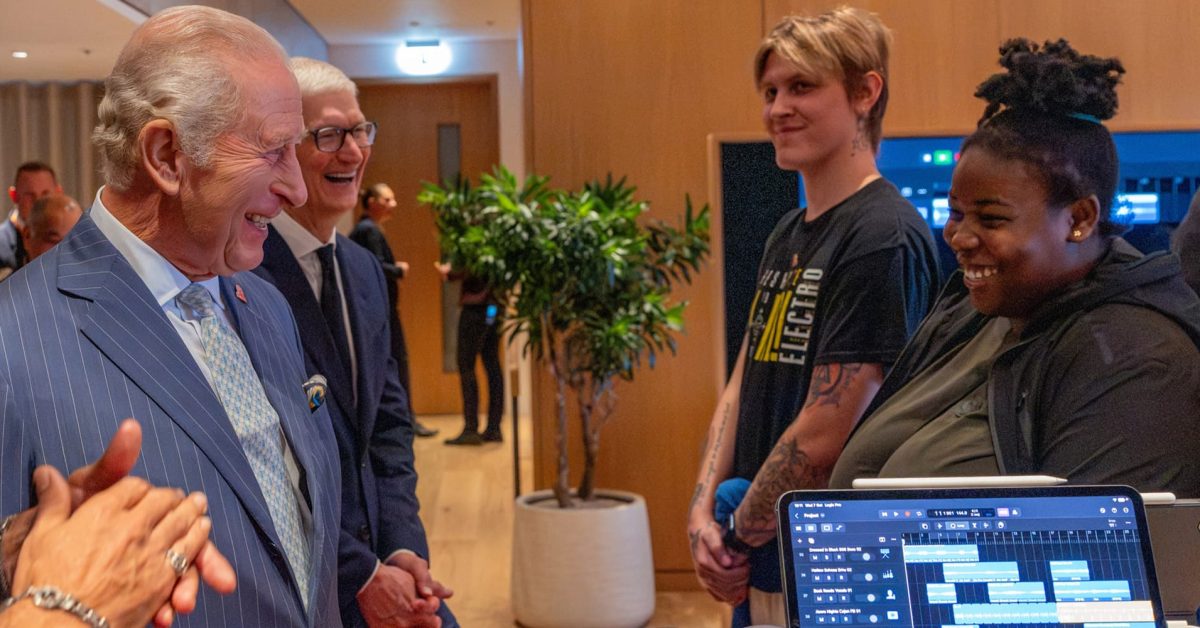 Apple and The King's Trust Launch Creative Labs Program in the UK