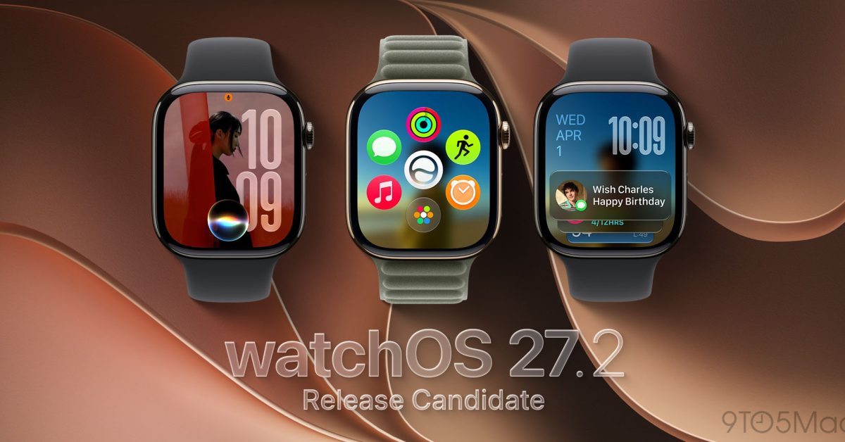 Apple Releases Second watchOS 27.2 Release Candidate Before Launch