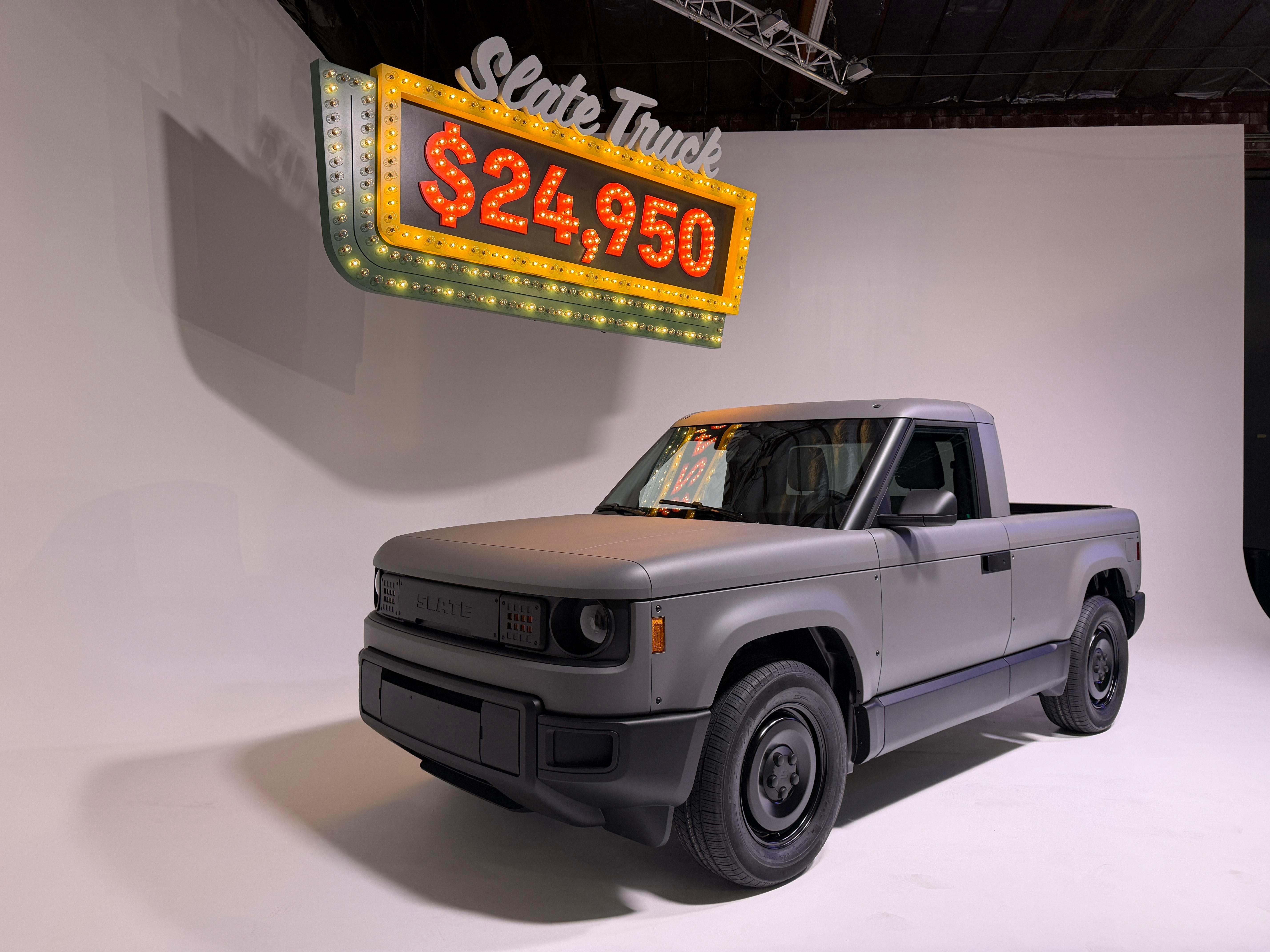 Slate Auto Electric Truck: $24,950 Price, Specs, and First Drive